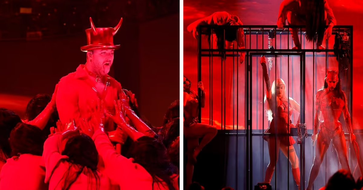 t6 4.png?resize=412,275 - EXCLUSIVE: Viewers Bash Sam Smith's Grammys Performance As 'Demonic' As Singer Wears 'Devil Headgear'