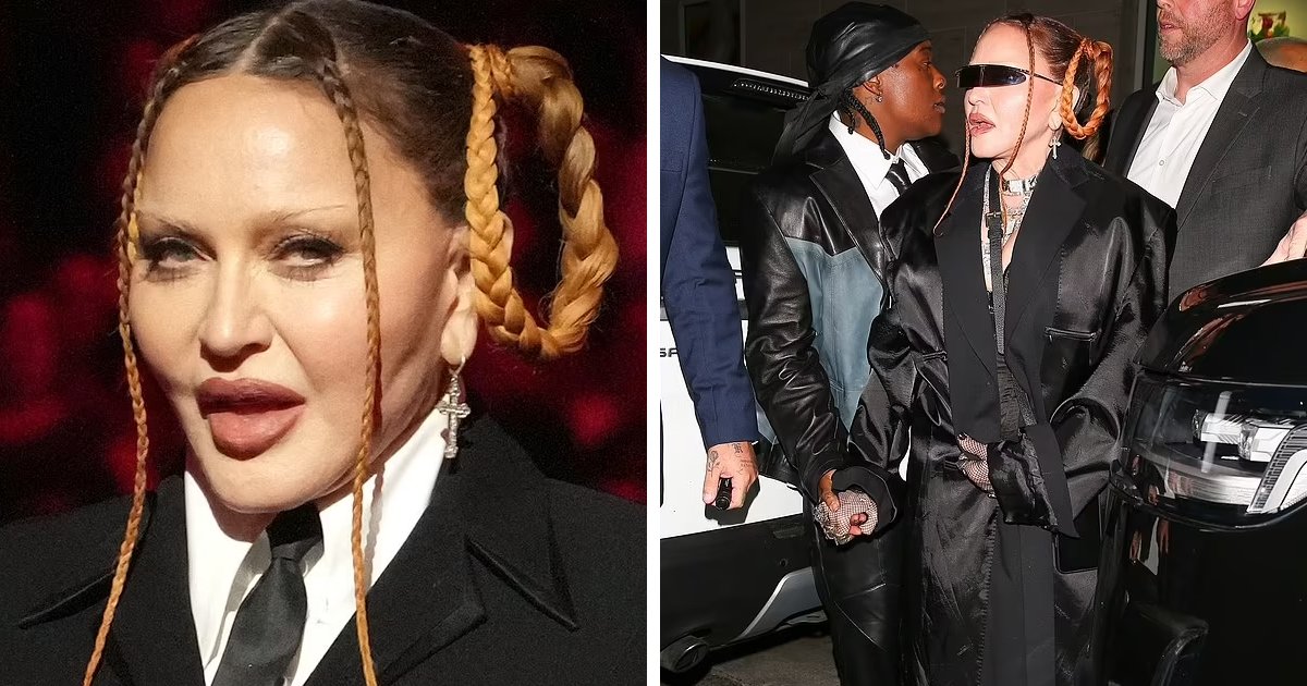 t8 4.png?resize=412,275 - EXCLUSIVE: Madonna Leaves Grammys Audience Stunned With 'Unrecognizable' Onstage Appearance