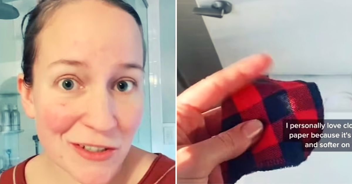 toilet4.jpg?resize=412,275 - Mother Reveals Her Family Has DITCHED Toilet Paper And Now Uses Reusable Family CLOTH To Save Money