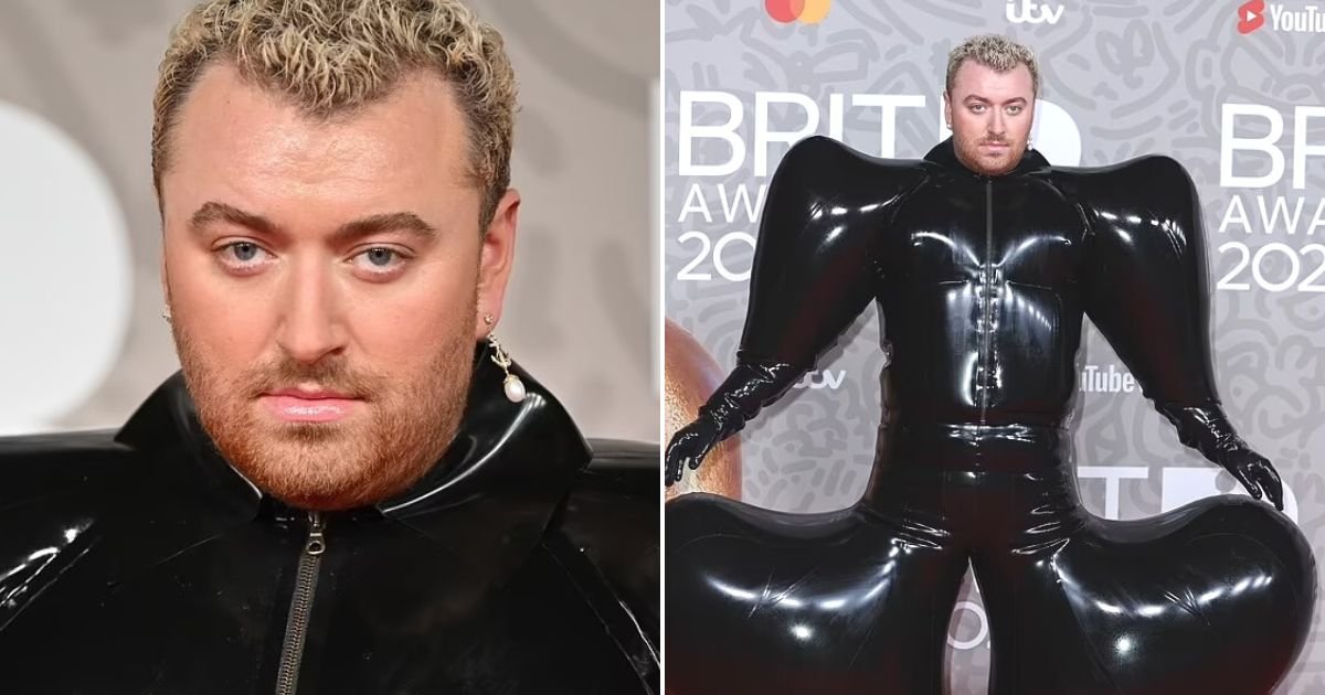 untitled design 69.jpg?resize=1200,630 - Sam Smith Dresses To Impress In Futuristic Latex Outfit On The Red Carpet