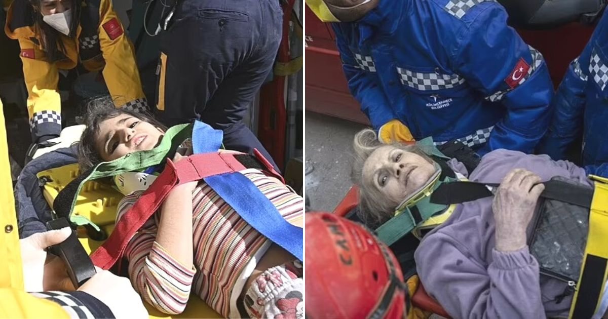 untitled design 80.jpg?resize=1200,630 - Six-Year-Old Girl Rescued From Rubble After Being Trapped For More Than A WEEK Following The Earthquake In Turkey
