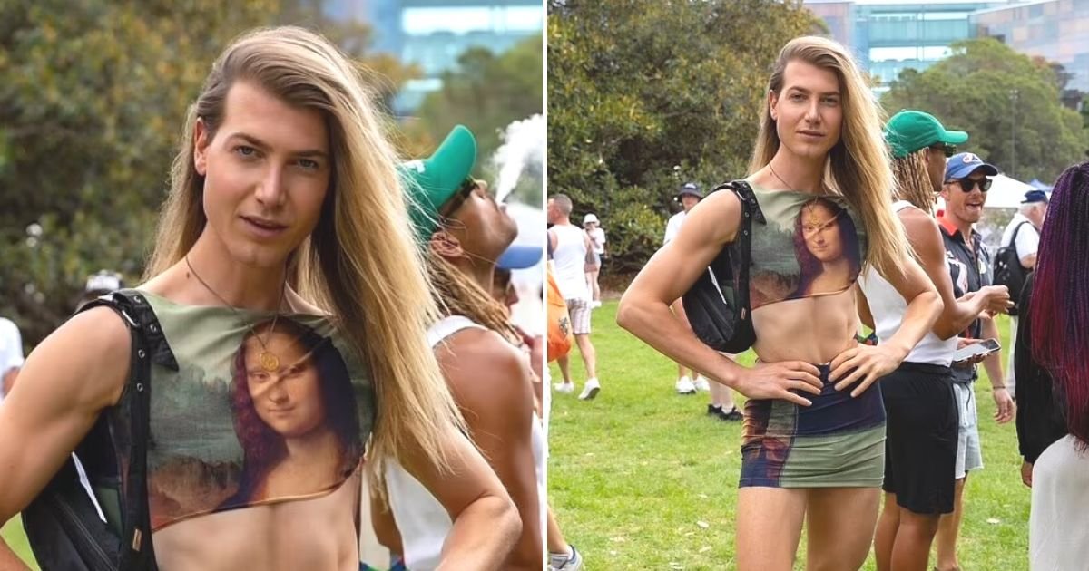 untitled design 98.jpg?resize=412,275 - Christian Wilkins Wows In Crop Top And Miniskirt As He Flaunts Toned Physique