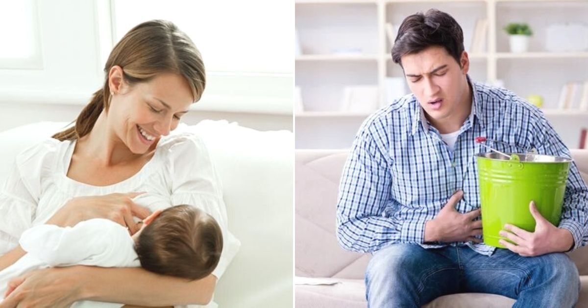 untitled design 99.jpg?resize=412,275 - 'Am I In The Wrong For Feeling Hurt Because My Husband GAGS Every Time I Breastfeed'
