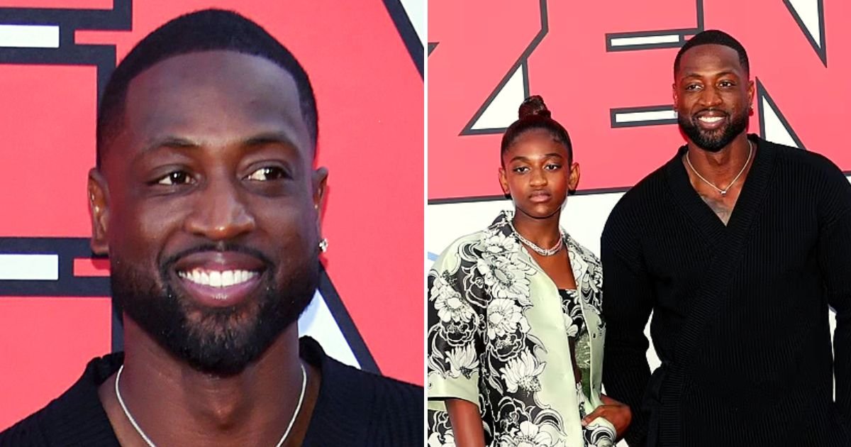 wade4.jpg?resize=412,275 - JUST IN: Dwyane Wade's Daughter, 15, LEGALLY Changes Gender And Name After His Ex-Wife Tried To Stop The Transition