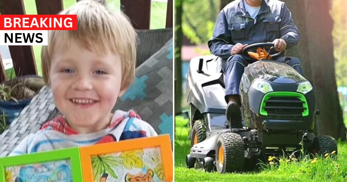 breaking 26.jpg?resize=1200,630 - BREAKING: 3-Year-Old Boy Dies After Getting Run Over By A Lawn Mower