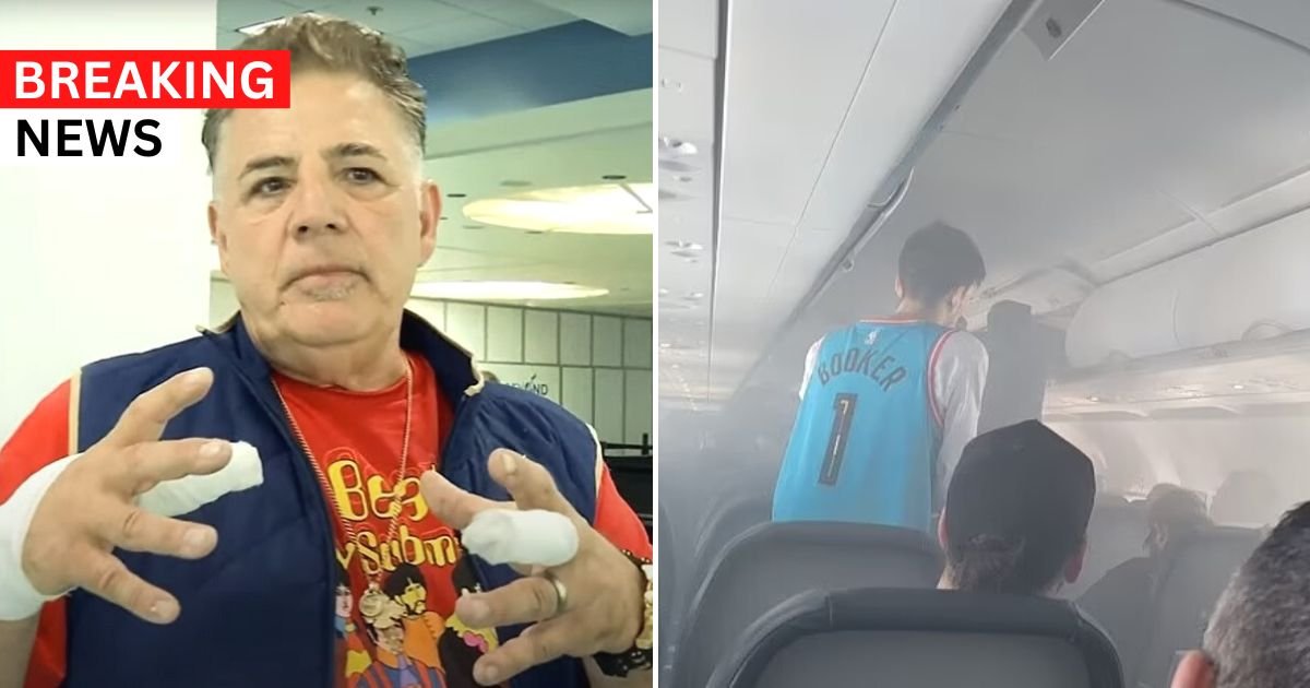 breaking 6.jpg?fit=1024%2C538&ssl=1&strip=all - BREAKING: Ten People Hospitalized After Plane Is Filled With Smoke Mid-Air Following A Fire