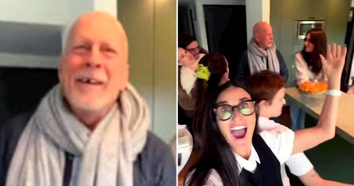 bruce4.jpg?resize=412,275 - JUST IN: Bruce Willis SPEAKS For The First Time Since He Was Diagnosed With Incurable Disease On His 68th Birthday