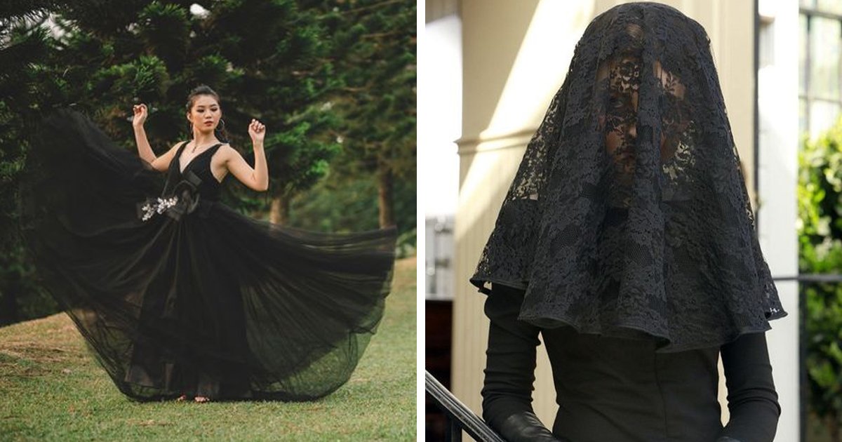 d121.jpg?resize=1200,630 - Woman Sparks Major Debate Online After Wearing The Color 'Black' To A Wedding