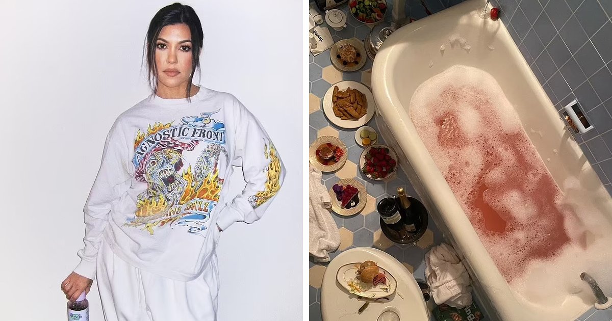 d137.jpg?resize=412,275 - EXCLUSIVE: Kourtney Kardashian Branded 'DISGUSTING' For Having FOOD In The Bathroom Including On The TOILET