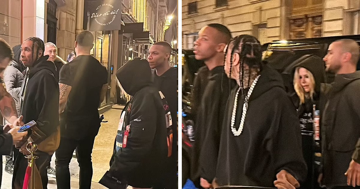 d4 5.png?resize=1200,630 - "It's The Weirdest Couple"- Netizens React To Avril Lavigne & Tyga Arriving Together At Leonardo DiCaprio's Party