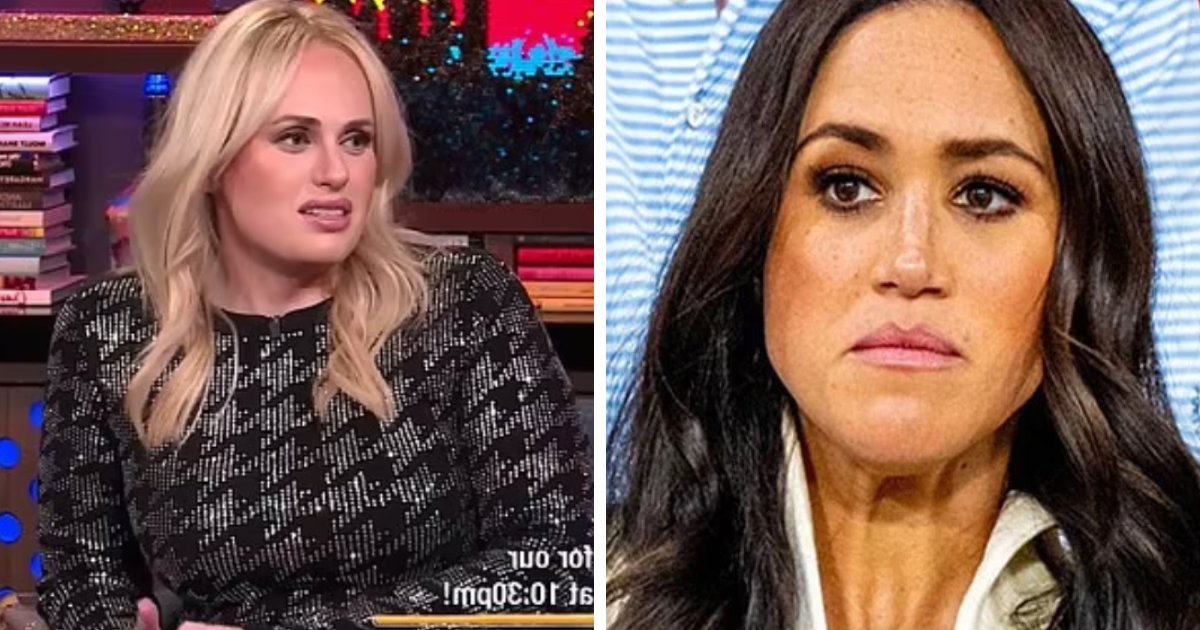 d6 5.png?resize=1200,630 - "She's NOT A Very Friendly Duchess!"- Rebel Wilson Blasts Meghan Markle For Being Cold & Unfriendly