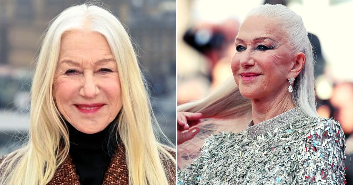 helen3.jpg?resize=412,275 - JUST IN: Helen Mirren, 77, Slams The Stereotype That OLDER Women ‘Shouldn't Grow Their Hair Long’ After Showing Off Longer Tresses