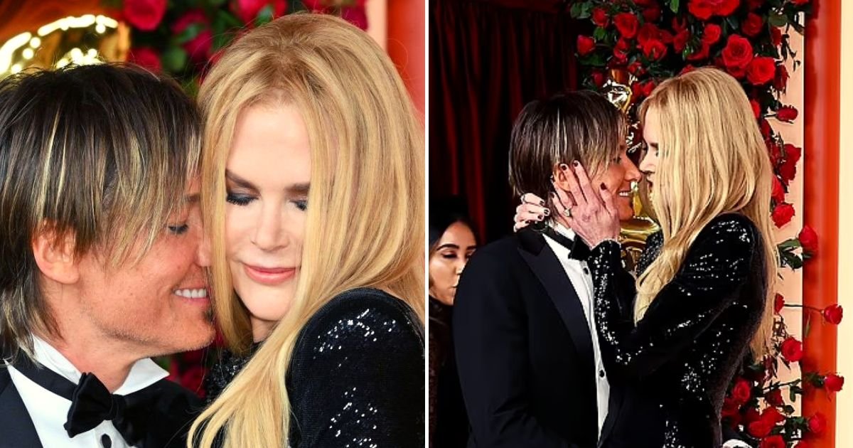 nicole4.jpg?resize=1200,630 - JUST IN: Nicole Kidman And Husband Keith Urban Put On A Deeply Passionate Display On The Oscars Red Carpet In Los Angeles