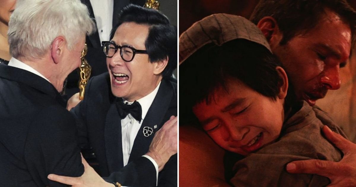 quan5.jpg?resize=412,275 - Former Child Star Ke Huy Quan REUNITES With Harrison Ford After Winning The Oscar For Best Supporting Actor
