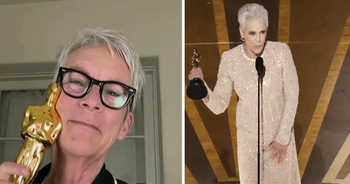 t1 8.png?resize=1200,630 - BREAKING: Jamie Lee Curtis Gives Her Oscar They/Them Pronouns For A Very 'Special' Reason