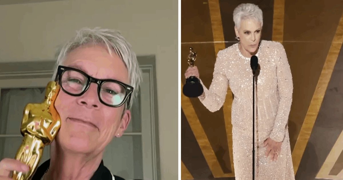 t1 8.png?resize=412,275 - BREAKING: Jamie Lee Curtis Gives Her Oscar They/Them Pronouns For A Very 'Special' Reason