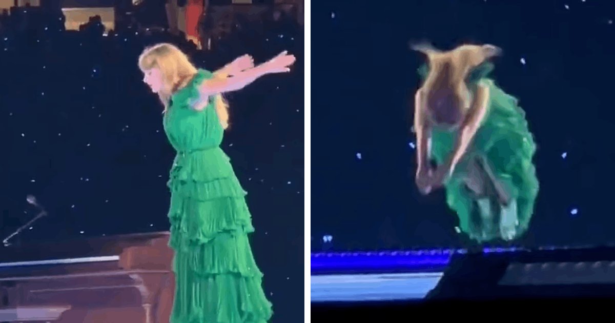 t2 13 1.png?resize=366,290 - BREAKING: Taylor Swift Leaves Fans In Awe While Diving 'Head First' Into The Stage