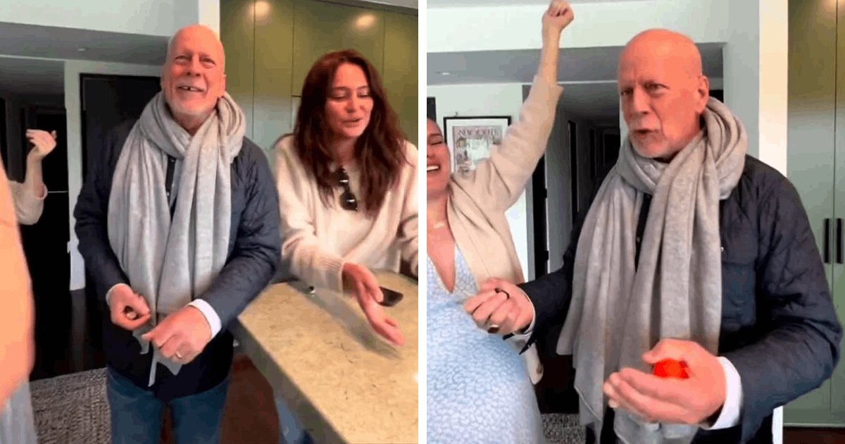 t5 12 1.png?resize=1200,630 - BREAKING: Bruce Willis Seen Speaking Publicly For The FIRST Time Since His 'Heartbreaking Diagnosis' Of Dementia