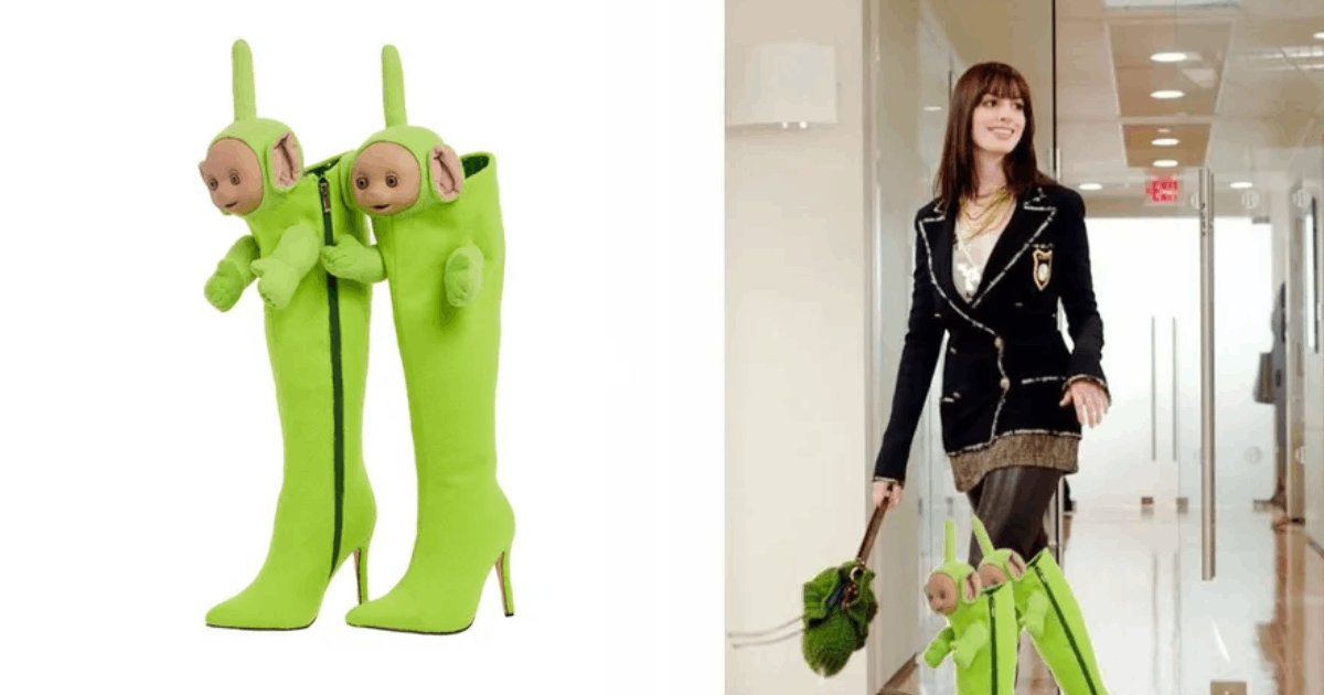 t5 6.png?resize=412,275 - EXCLUSIVE: Designer Leaves Netizens Divided After Launching 'Teletubby Boots' Worth $2500