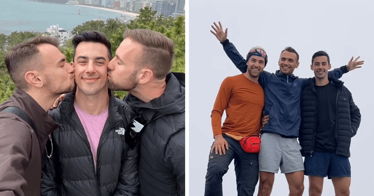 t7 1 3.png?resize=1200,630 - Man Who's In A THROUPLE With His Husband And Another Male Says It Feels Great To Be In LOVE With Two People Simultaneously