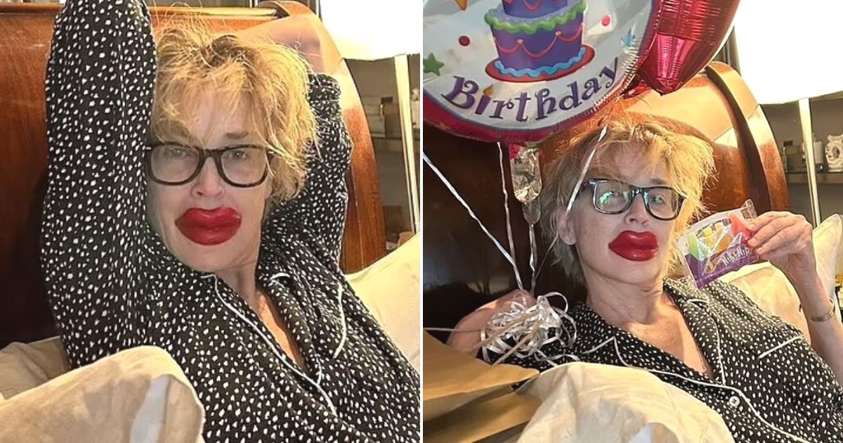 untitled design 55.jpg?resize=1200,630 - Sharon Stone Shows Off Her Oversized LIPS In Dramatic New Look For Her Birthday