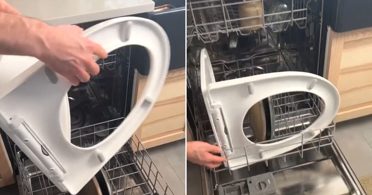 ‘i Wash My Toilet Seat In The Dishwasher – Some People Think It’s Gross 