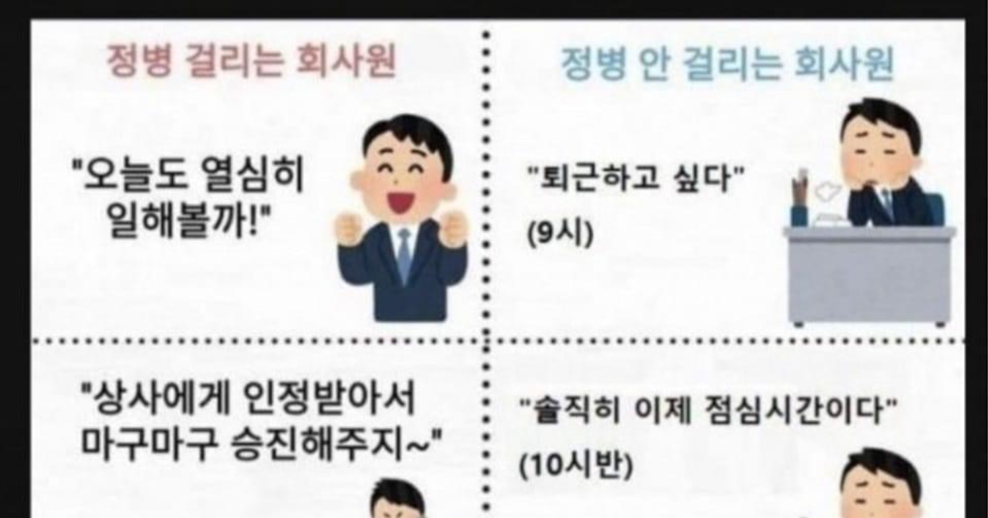 54cca642 c032 4063 ad7a fd7136e29ec6.jpeg?fit=1024%2C537&ssl=1&strip=all - 정신ㅂ 안 걸리는 회사원 특징