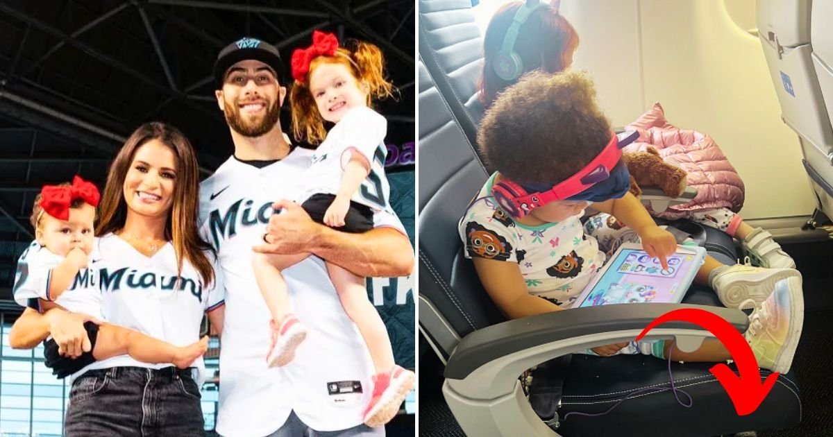 airline4.jpg?resize=412,232 - JUST IN: MLB Star SLAMS Airline For Making His PREGNANT Wife Get On Her 'Hands And Knees' To Clean Up Toddler's Mess