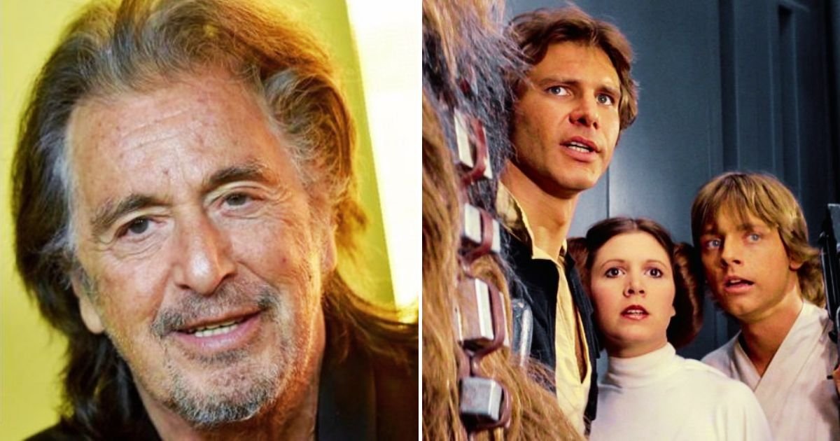 al3.jpg?resize=1200,630 - JUST IN: Al Pacino, 82, REGRETS Turning Down An Iconic Star Wars Role Because He Didn't Expect It Would Be A Massive Blockbuster