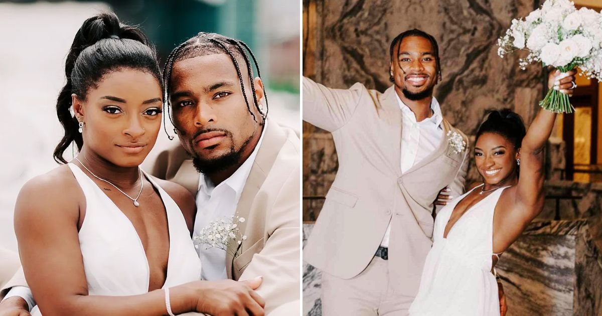 biles4.jpg?resize=1200,630 - JUST IN: Simone Biles Shuts Down Haters Who Criticized Her ‘Messy Appearance’ On Her Wedding Day With Epic Clapback