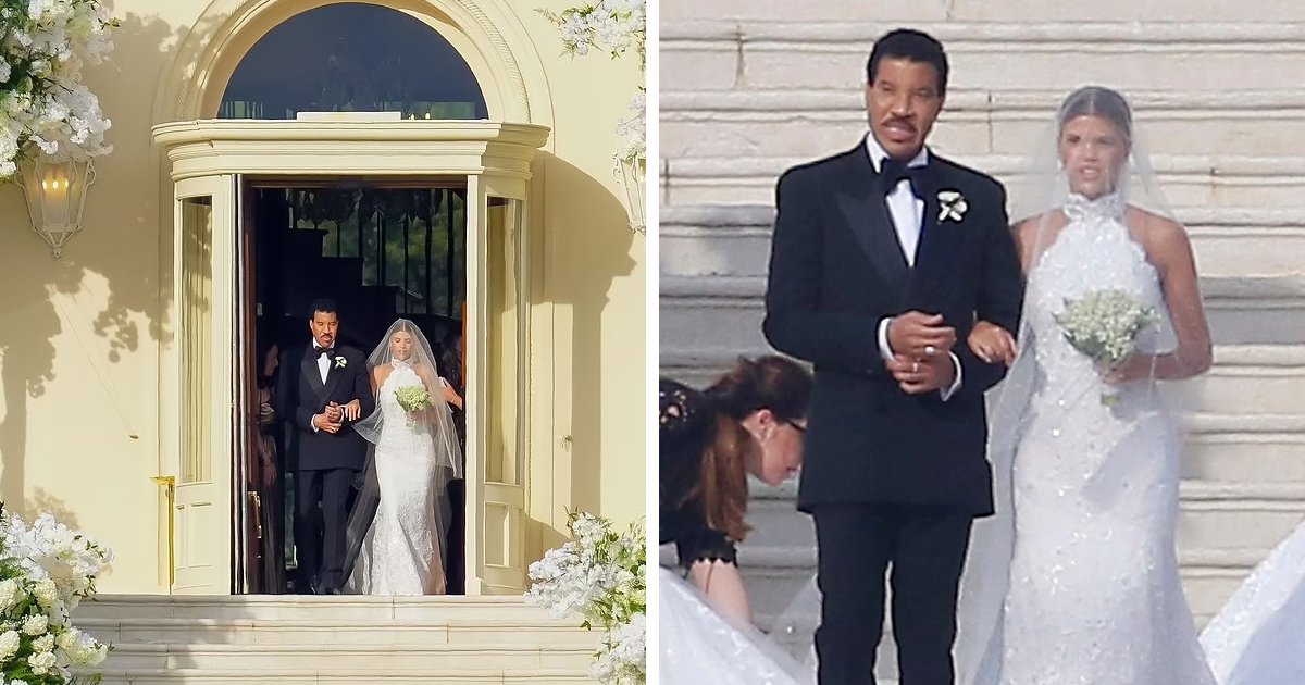 d135 1.jpg?resize=1200,630 - BREAKING: Lionel Richie Gets Emotional While Walking Daughter Sofia Richie Down The Aisle At Stunning Ceremony In France
