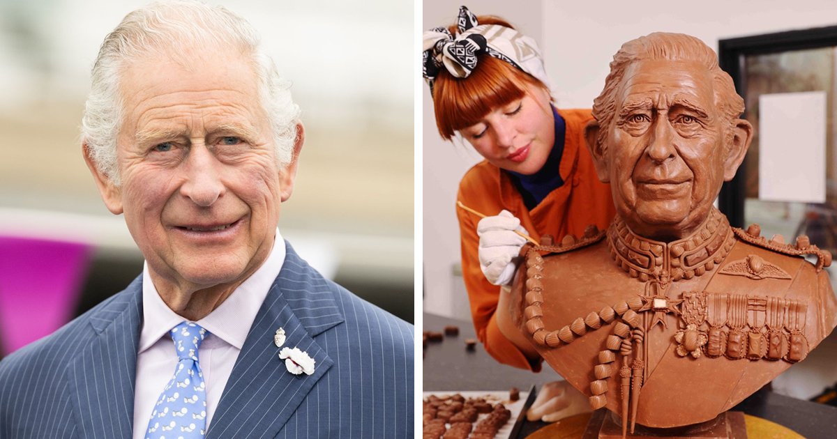 d156 1.jpg?fit=1024%2C538&ssl=1&strip=all - EXCLUSIVE: Huge King Charles' Sculpture Made Using Nothing But CHOCOLATE Unveiled Before The Grand Coronation Ceremony