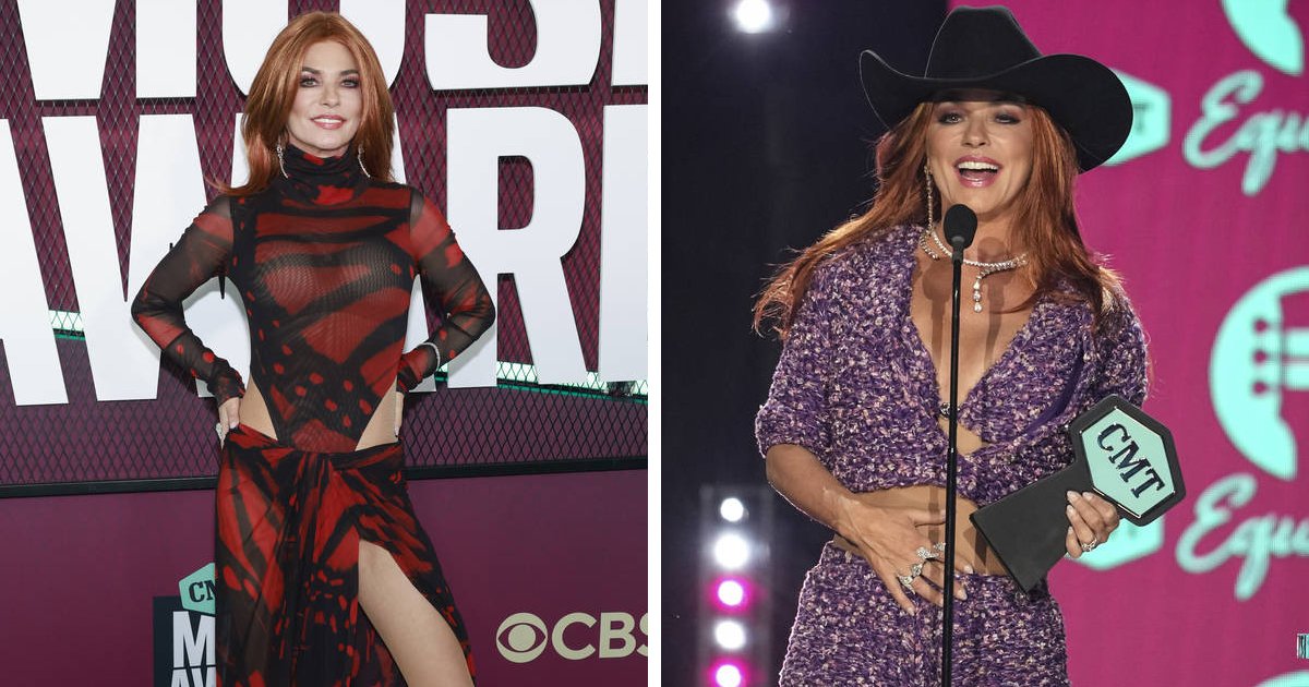 d41.jpg?resize=412,275 - EXCLUSIVE: Superstar Singer Shania Twain BLASTED For Her Youthful Dressing As Trolls Claim It's Time 'She Act Her Age'