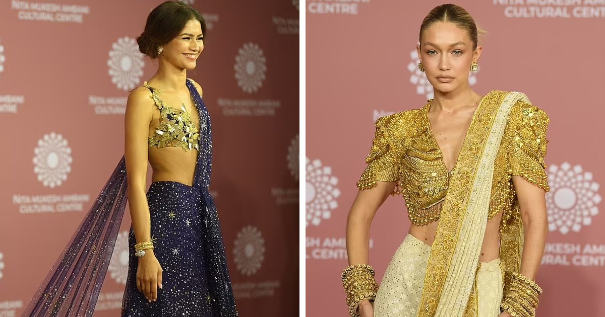 d5.jpg?resize=1200,630 - EXCLUSIVE: Gigi Hadid & Zendaya Steal The Show In Stunning Indian Traditional Attire At Leading Fashion & Cultural Event