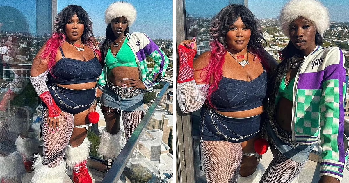 d62.jpg?resize=1200,630 - Trolls Slam Lizzo For Being 'Too Fat' To Showcase Her Curves In A Sultry Denim Outfit But The Star 'Can't Be Bothered'