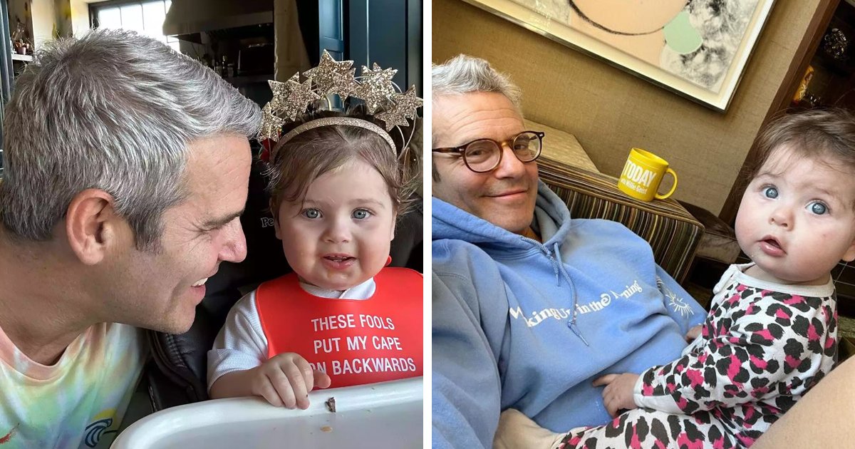 d96.jpg?resize=1200,630 - EXCLUSIVE: Top Talk Show Andy Cohen Calls His Baby 'Queen' In New Series Of Sweet Selfies