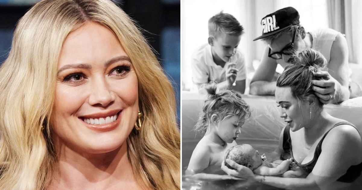 duff4.jpg?resize=1200,630 - JUST IN: Hilary Duff, 35, Reveals Why She Wanted Her 9-Year-Old Son To Watch Her Give Birth At Home