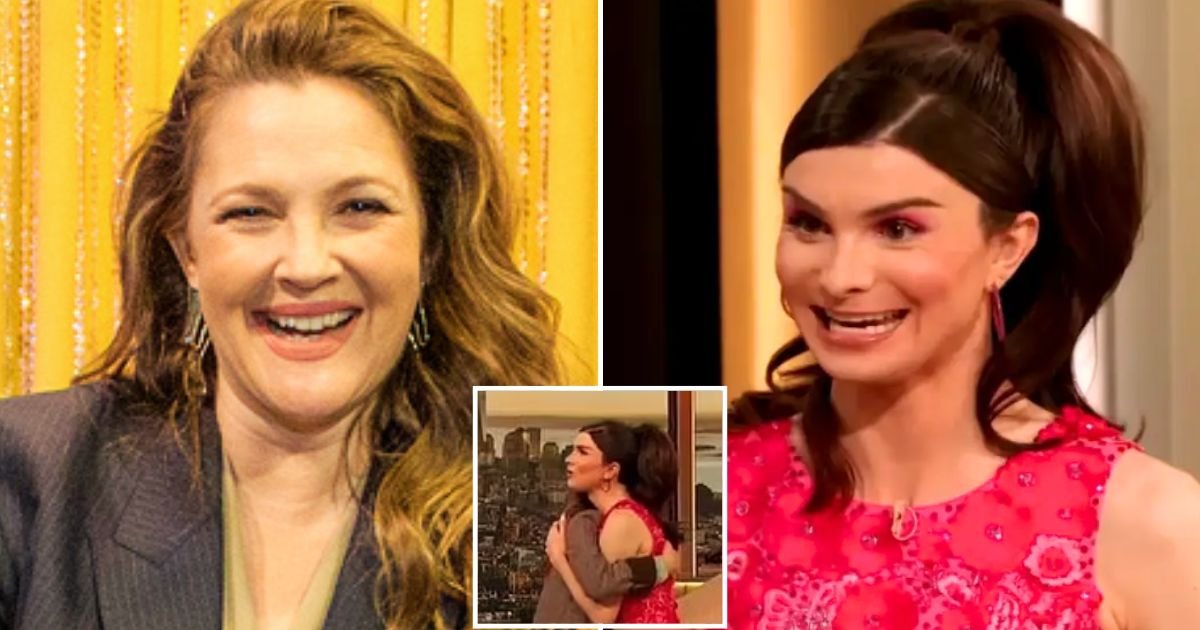 kneel4.jpg?fit=1024%2C538&ssl=1&strip=all - JUST IN: Drew Barrymore KNEELS In Front Of Trans Influencer Dylan Mulvaney Amid Recent Backlash She Has Been Facing