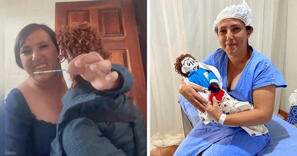 m2.png?resize=412,275 - Woman Who MARRIED A Rag Doll Claims She's PREGNANT With Her Second Child