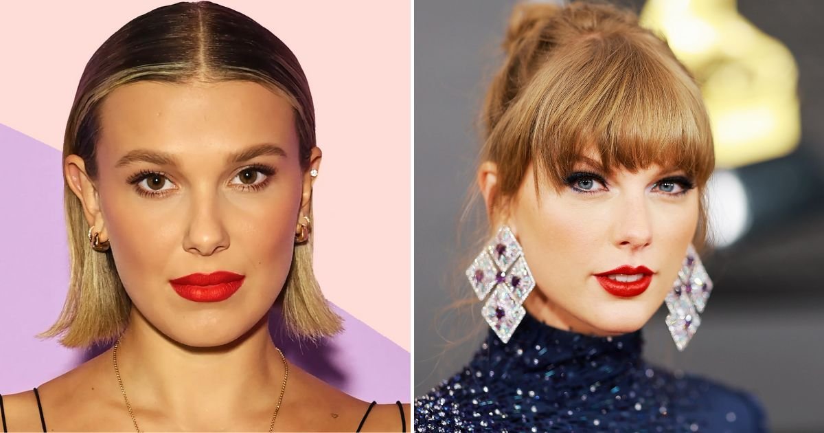 millie4.jpg?resize=412,275 - JUST IN: Millie Bobby Brown Criticized For Using Taylor Swift's Song To Announce Her Engagement To Jake Bongiovi