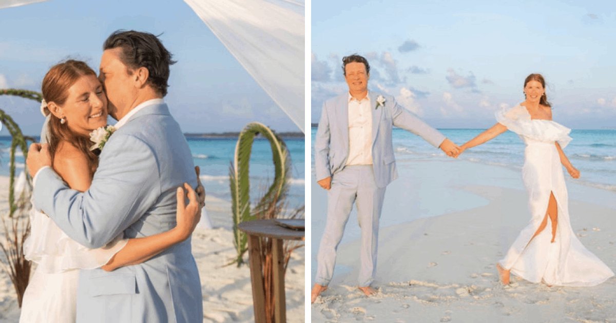 t1 10.png?resize=412,275 - EXCLUSIVE: Top Celebrity Chef Jamie Oliver MARRIES His Wife AGAIN & Looks More Loved-Up Than Ever