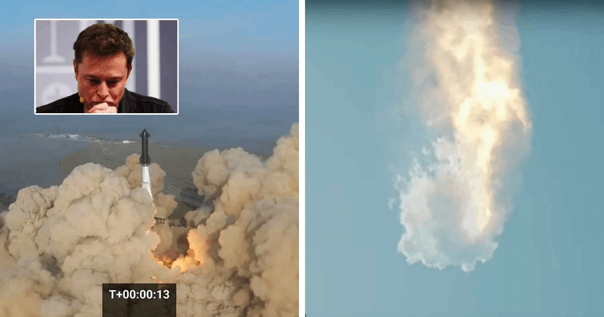 t1 20.png?resize=1200,630 - BREAKING: Elon Musk's $3 Billion Starship EXPLODES And Goes Up In Smoke
