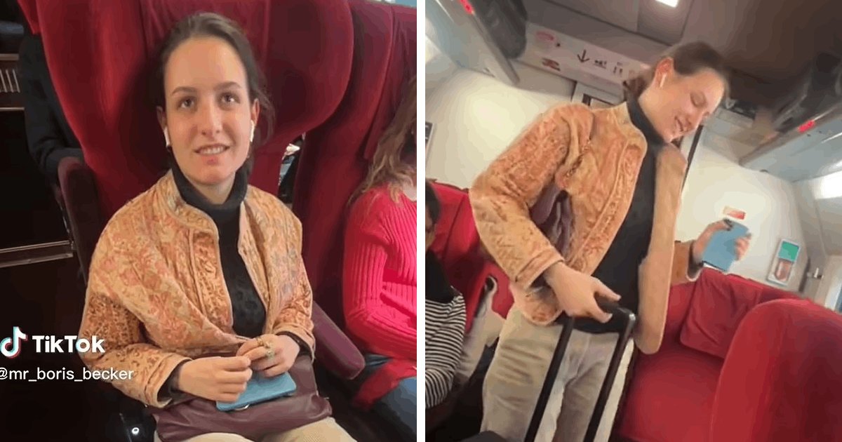 t1 8.png?resize=1200,630 - Train Passenger Wins Praise After Demanding Female MOVE From His Seat That He Booked