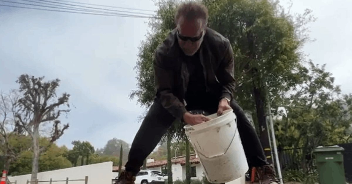 t2 13.png?resize=1200,630 - EXCLUSIVE: Actor Arnold Schwarzenegger Seen Filling POTHOLE Himself After Waiting For Three Weeks