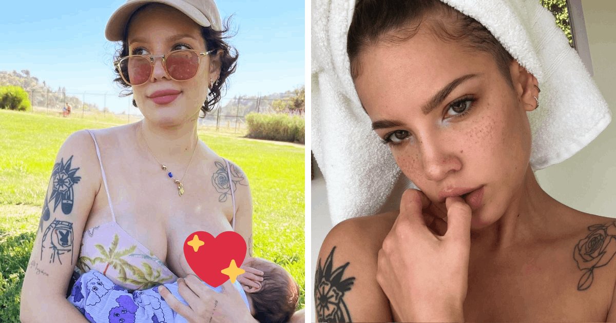 t3 23.png?resize=412,232 - Halsey Leaves People Divided After Revealing The Secret To Fabulous Skin Is Breastmilk