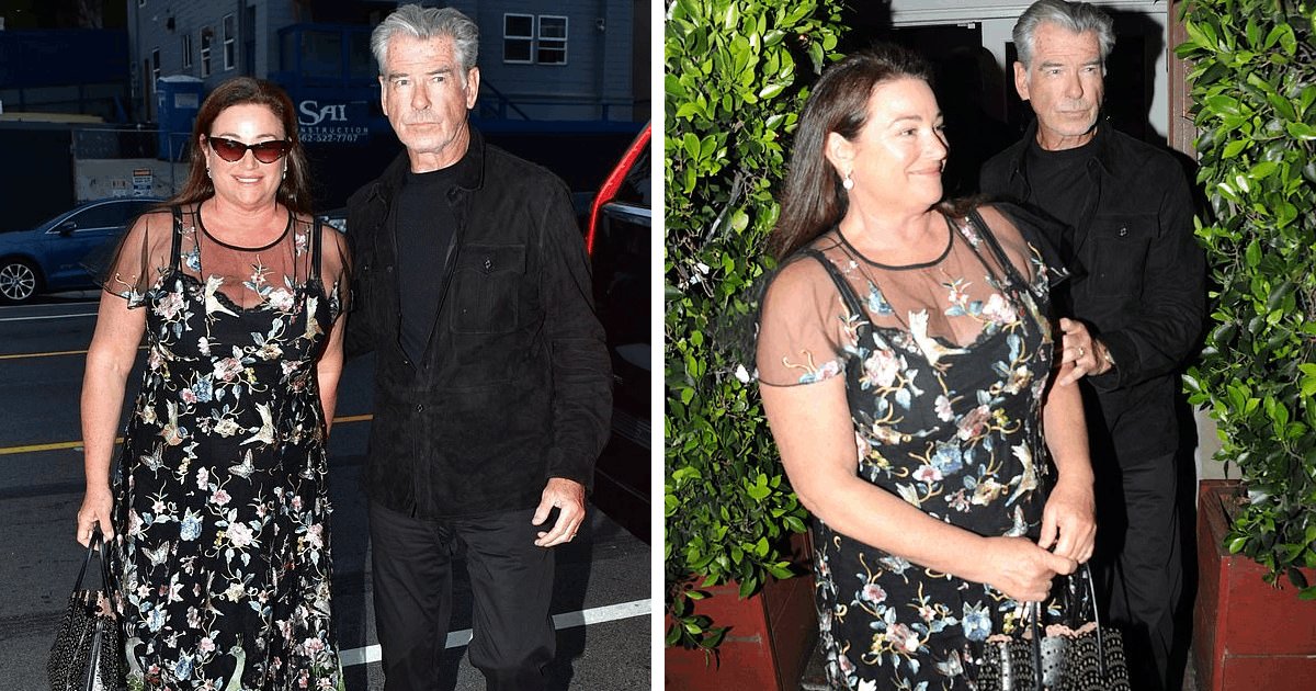 t4 26.png?resize=1200,630 - EXCLUSIVE: Pierce Brosnan And His Wife Of 22 Years Look 'Loved Up' As Duo Enjoy Romantic Date Night