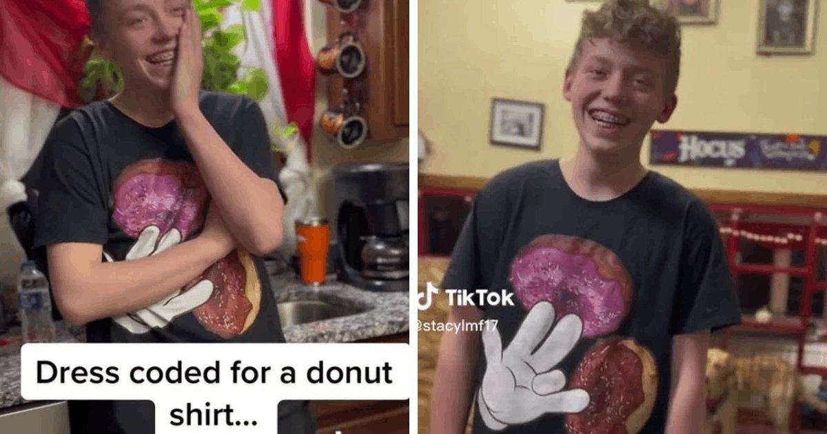 t7 4.png?resize=412,232 - School Dubs Mom 'Bad Mother' For Purchasing A 'Donut Shirt' For Her Young Son