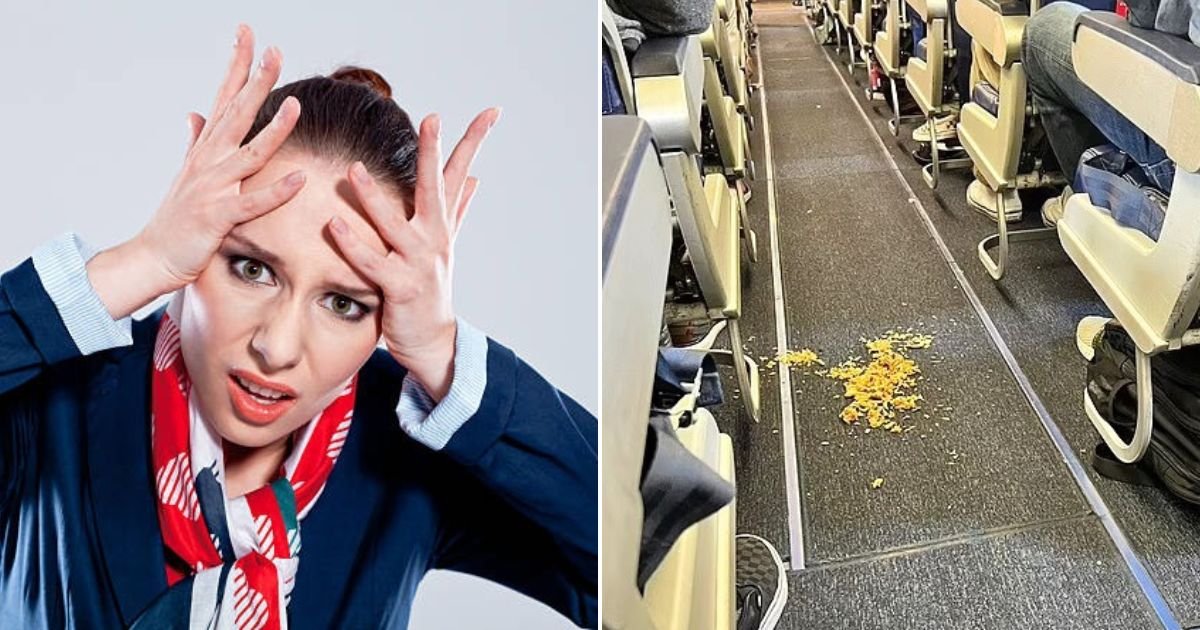 untitled design 2023 04 23t101654 562.jpg?resize=1200,630 - Flight Delayed For HOURS After Furious Attendants Refuse To Take Off Until Passengers Clean Up Their Spilled Rice