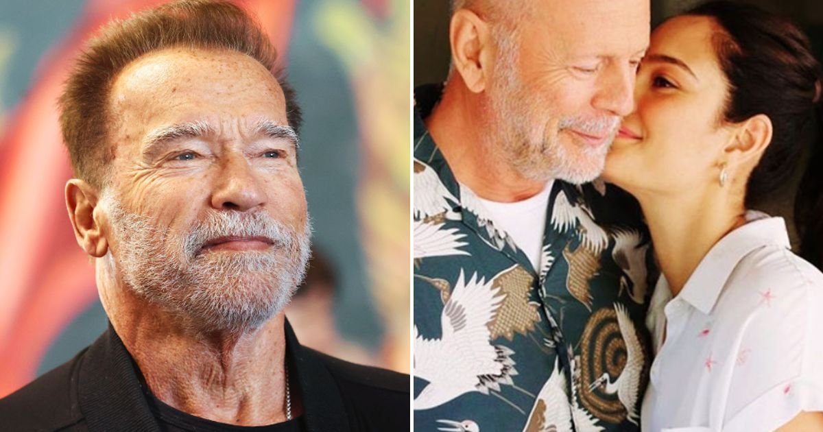 arnold3.jpg?resize=412,275 - JUST IN: Arnold Schwarzenegger Pays HEARTBREAKING Tribute To Bruce Willis After His Wife Emma Heming Willis Confirmed His Diagnosis