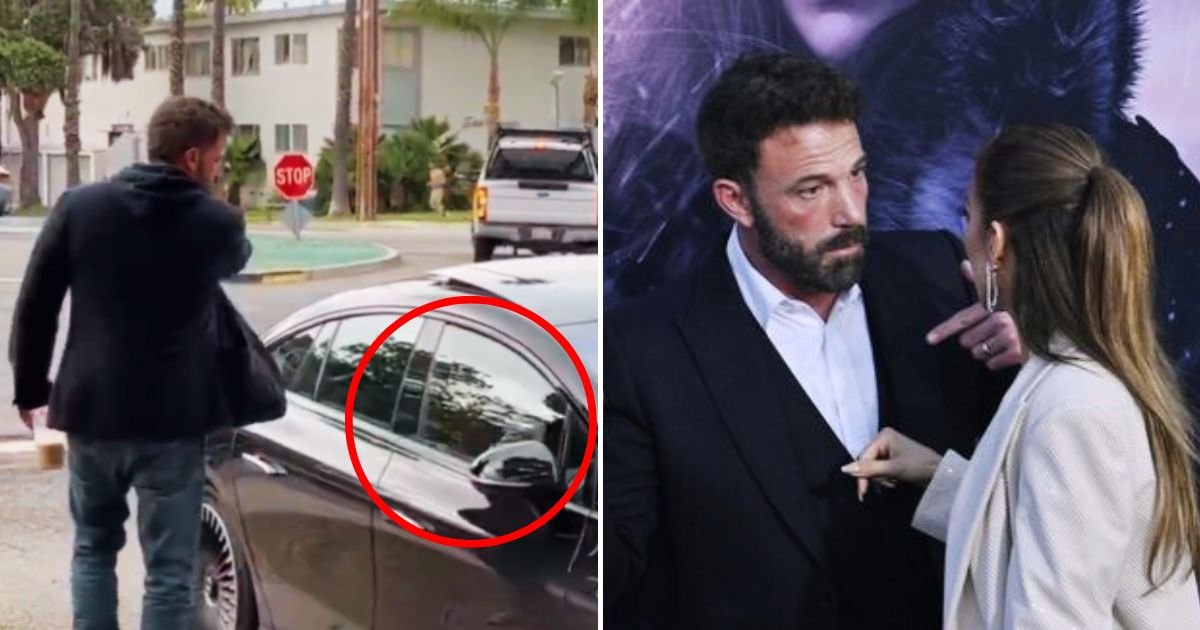 ben3.jpg?resize=1200,630 - JUST IN: Ben Affleck, 50, Was Spotted 'Slamming' Car Door Behind His Wife Jennifer Lopez, 53, During A ‘Tense Interaction’